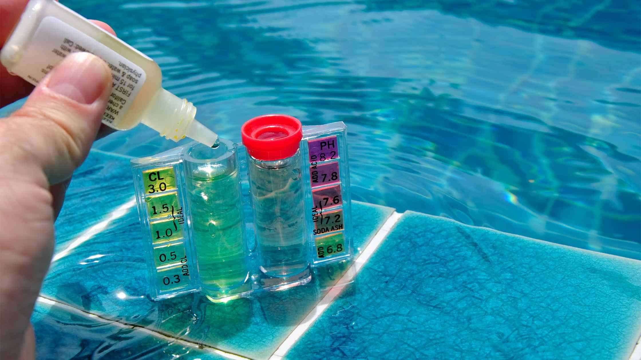 Swimming pool chemicals